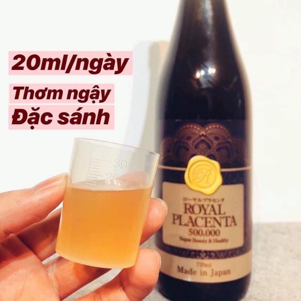 (Chuẩn Auth + Quà tặng) ROYAL PLACENTA 500000 mg SIÊU TRẺ HOÁ TRẮNG DA