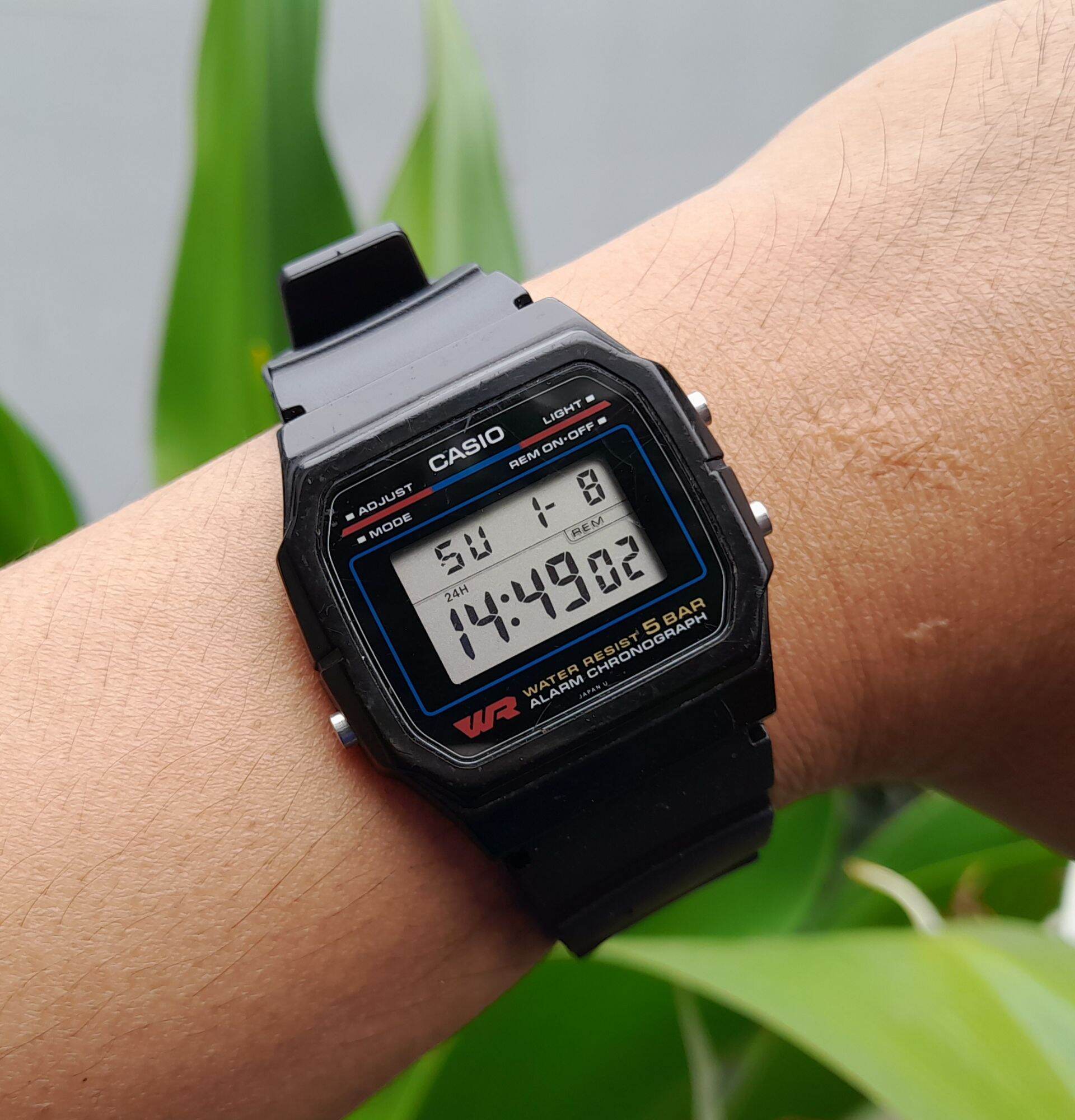 Đồng hồ casio vintage w-47