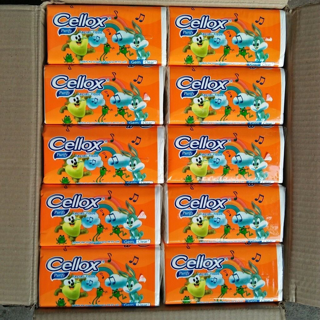 COMBO 4 GÓI KHĂN GIẤY RÚT LỤA CAO CẤP 260 TỜ CELLOX