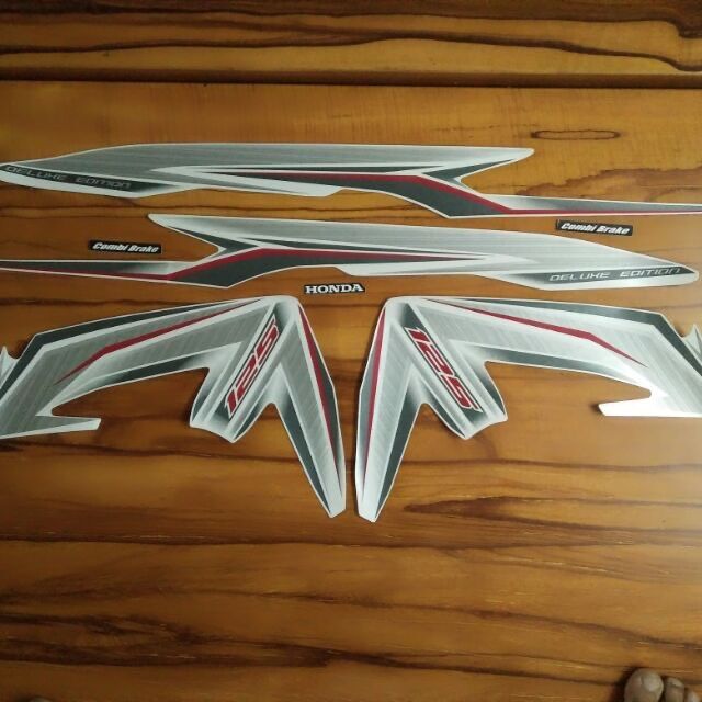 Bộ tem honda Airblade 125 trắng bạc 2014 hàng nhập Thái Lan