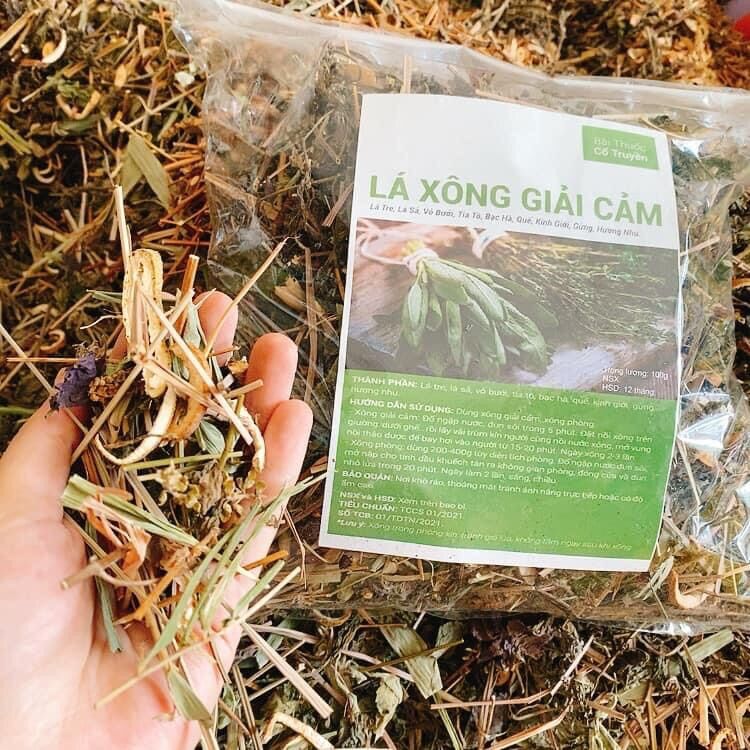 Lá xông giải cảm cúm cực hiệu quả