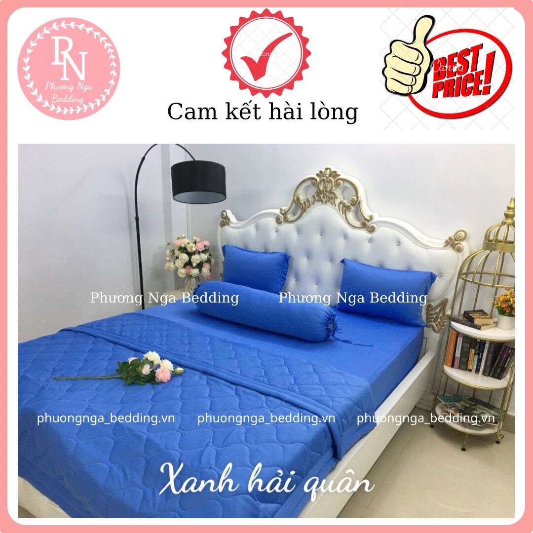 Bộ ga mền 5 món thun lạnh Hàn Quốc cao cấp