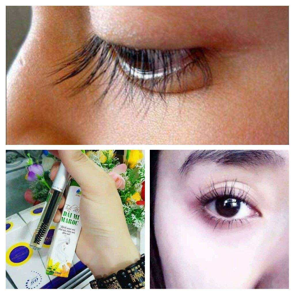 Tinh dầu dưỡng mi mày dài dày cong.....