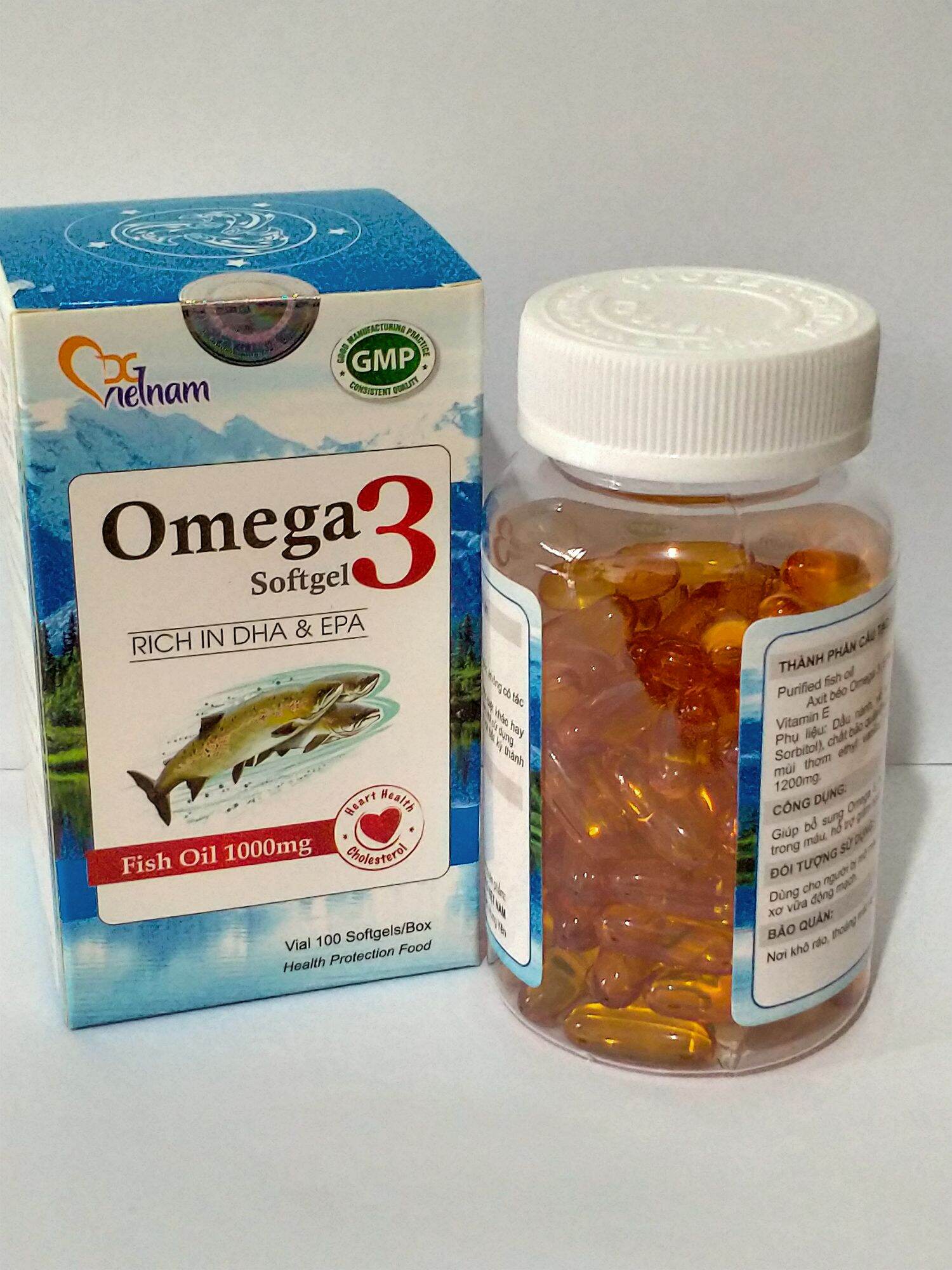 Omega 3 Hộp 1 Chai 100 Viên