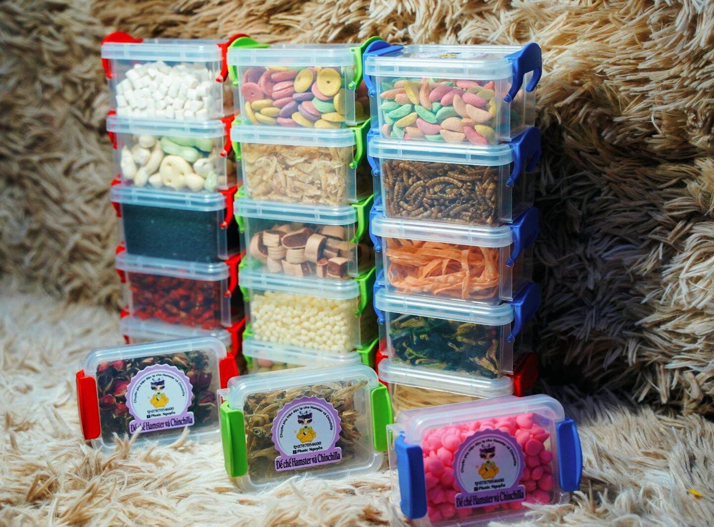Đồ ăn dặm hộp cho hamster