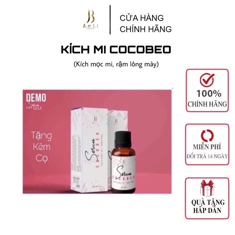 Kích Mi Cocobeo - Tinh dầu dừa giúp dài mi rậm chân mày