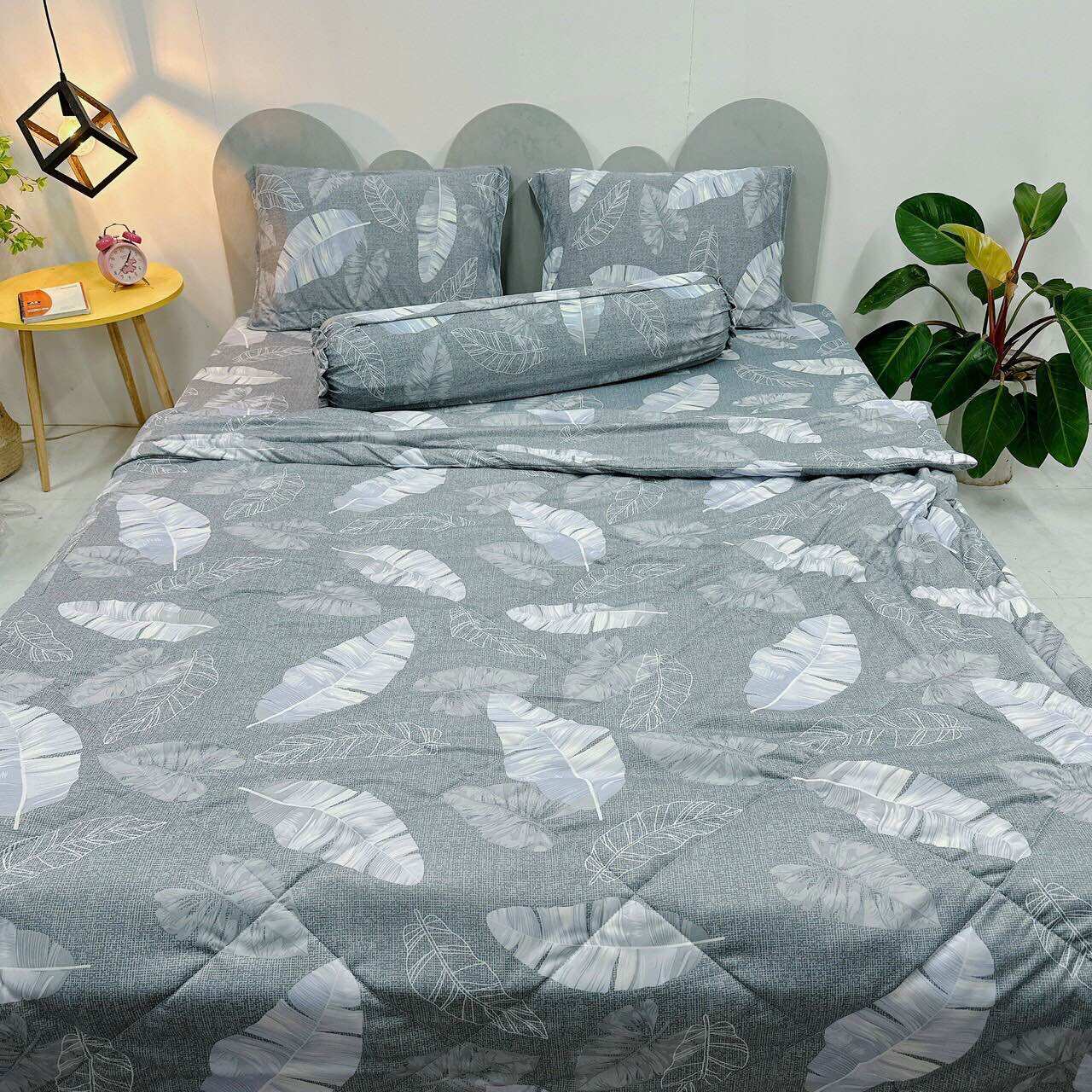 Set 5 chăn drap áo gối THUN LẠNH HÀN QUỐC