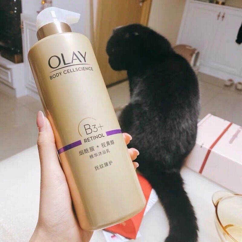 HÀNG ORDER.Sữa tắm olay chưa retionl thành phần vàng trong làm đẹp. 500ml / chai quá quá to dùng mãi mới hết