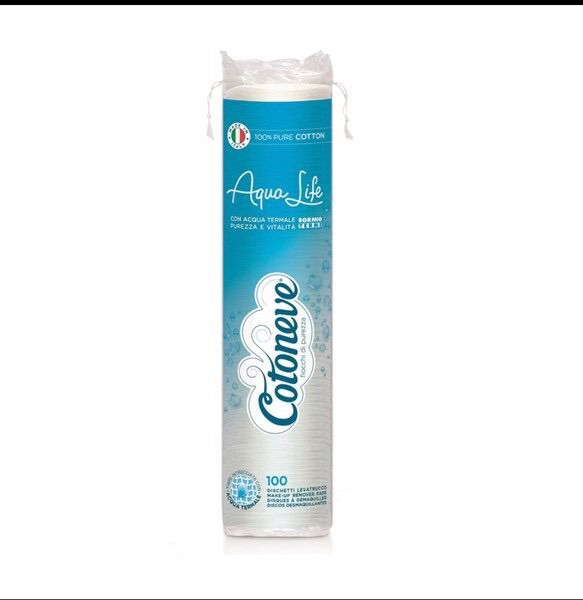 Combo mua 2 tặng 1 bông tẩy trang Cotoneve Aqua life (2 gói 100 miếng tặng 1 gói 70 miếng)