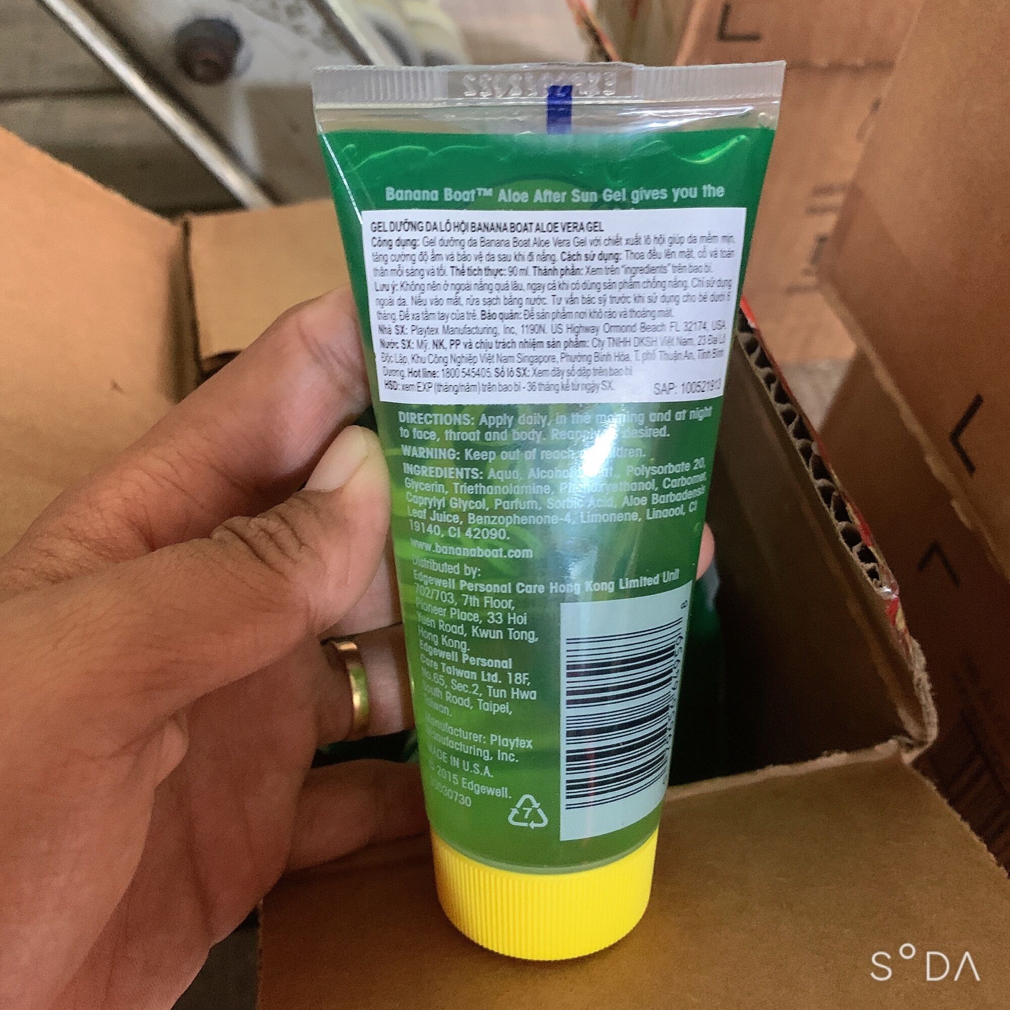 BB Gel Dưỡng Da Lô Hội 90ml