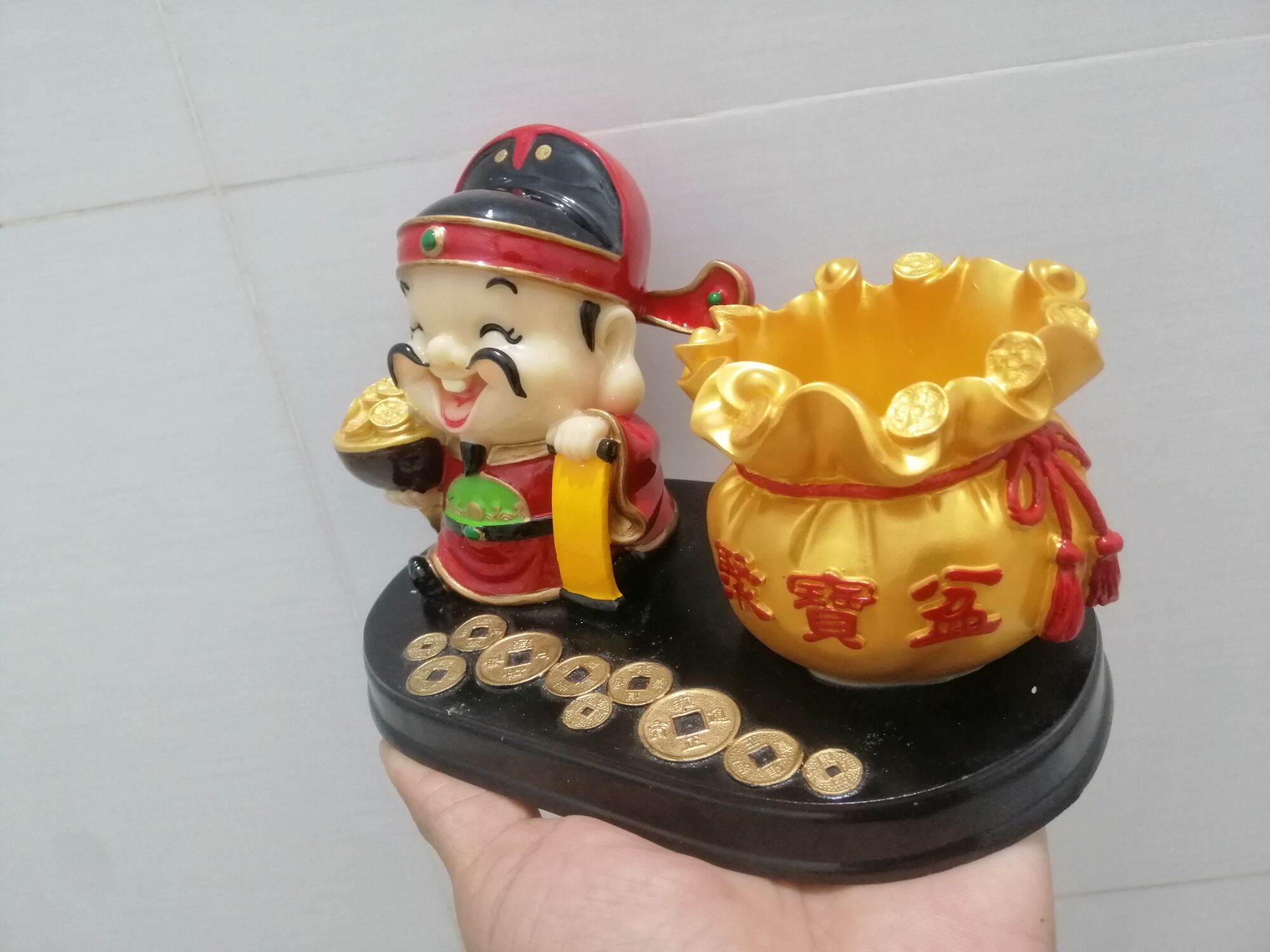 TƯỢNG THẦN TÀI CHẬU VÀNG LỚN