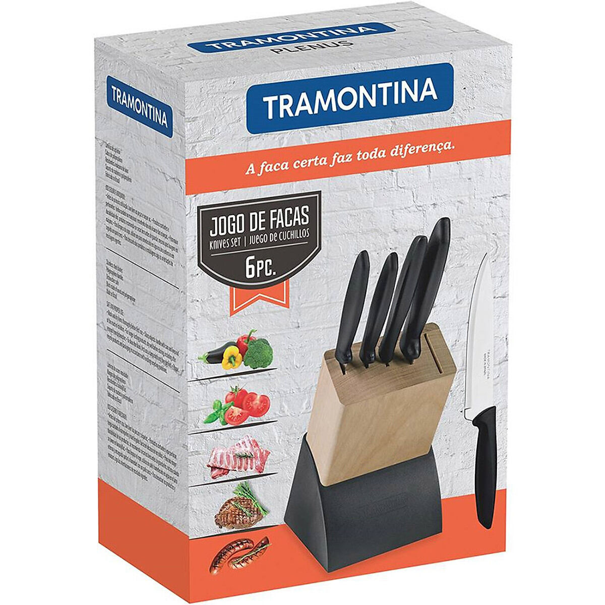 Bộ dụng cụ bếp Tramontina Plenus 6 món