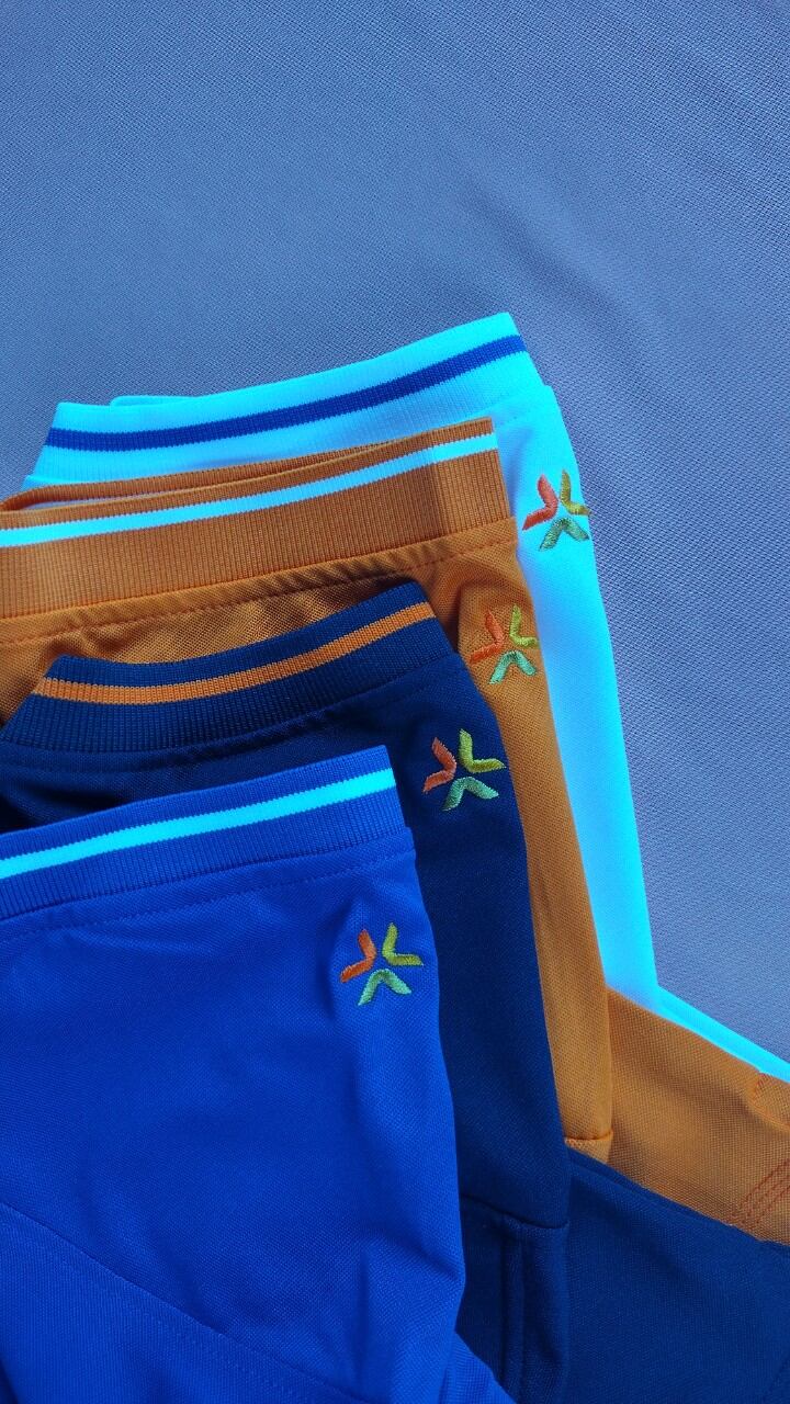Áo thun ngân hàng VIB logo thêu