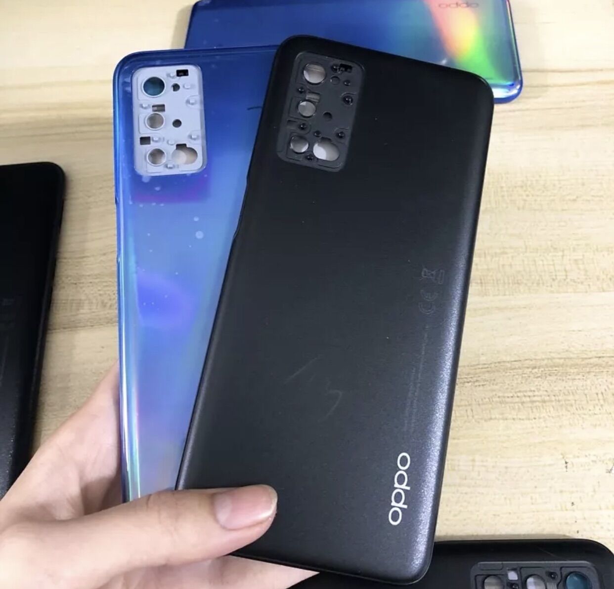 Bộ Vỏ + Sườn Oppo A55 Zin Hàng Cao Cấp.