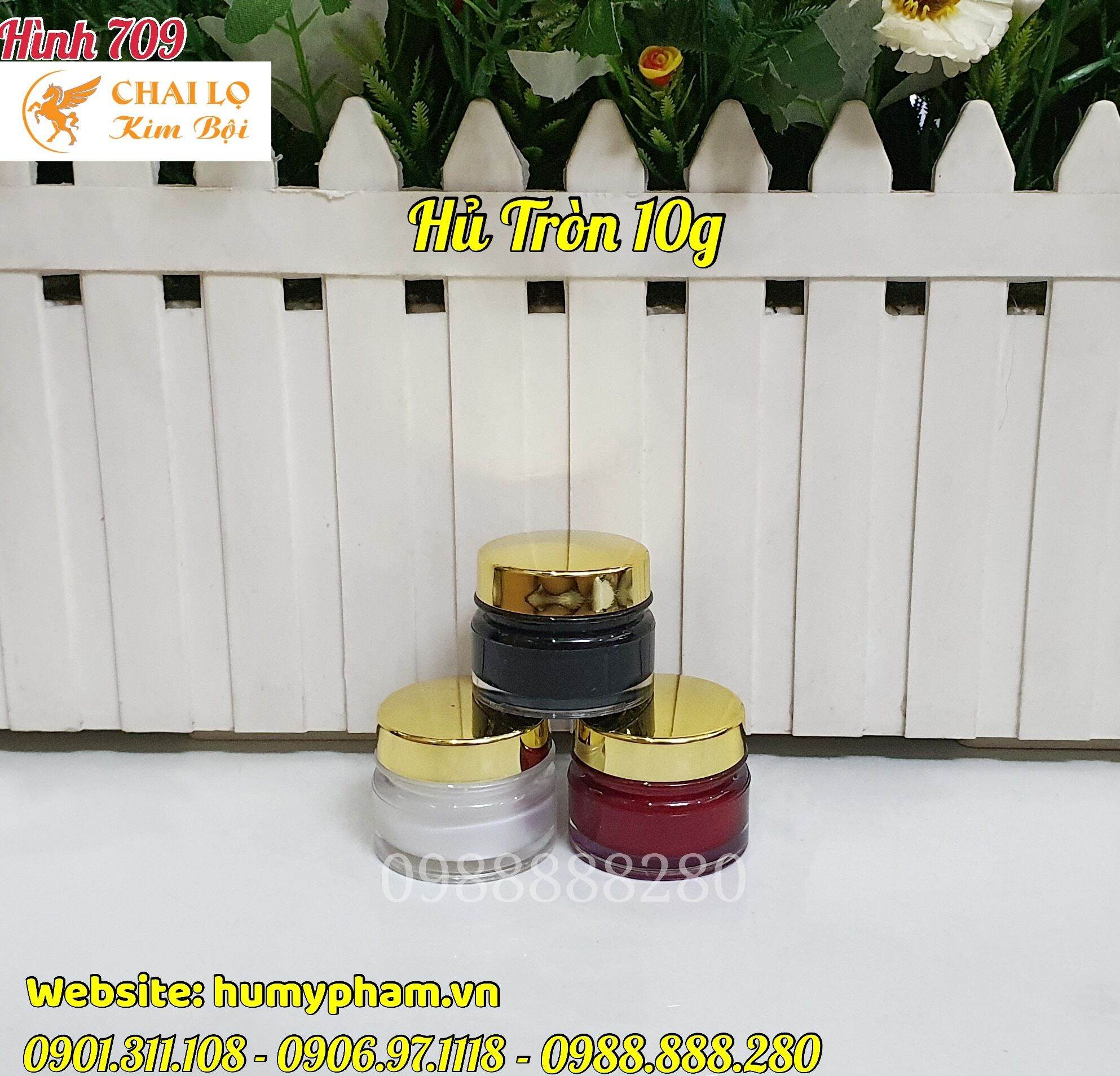 HỦ ĐỰNG KEM FACE TRÒN 10g