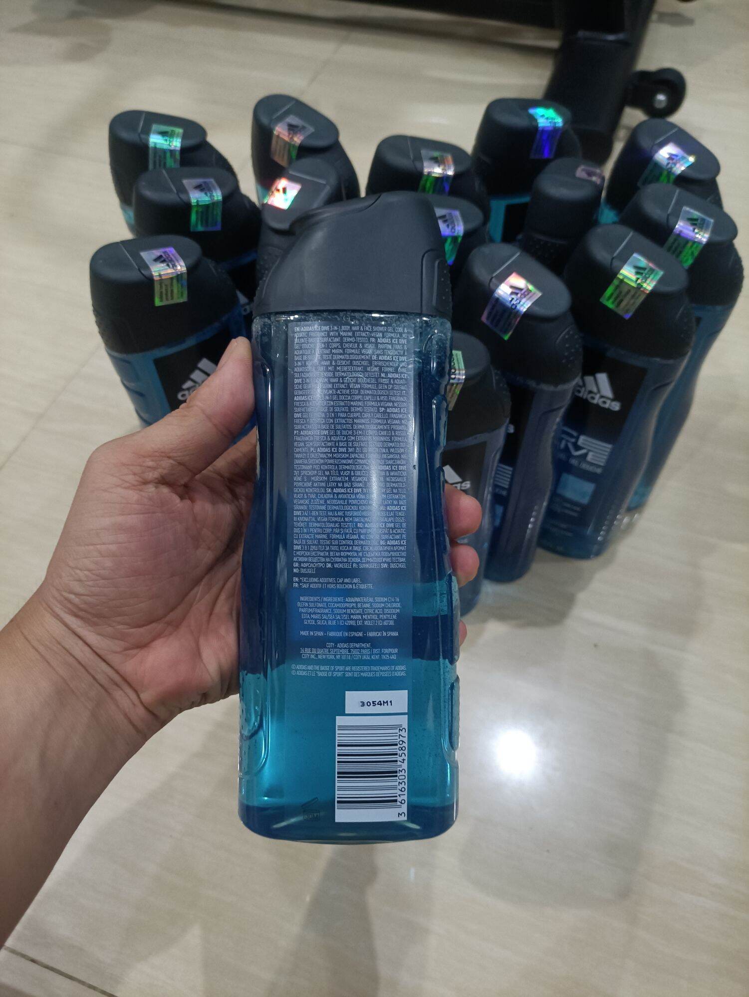 Sữa tắm Adidas ICE DIVE 3in1 (250 - 400 ml)