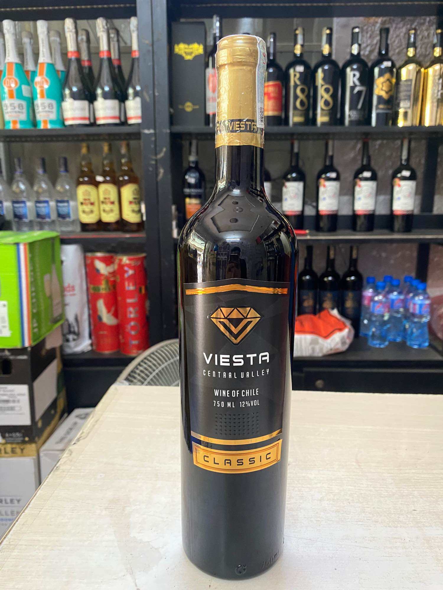 Vang Đỏ Chile VIESTA 12% 750ml