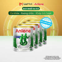 [Voucher giảm đến 16%][FREESHIP 0Đ TOÀN QUỐC] Combo 4 Sữa Bột Anlene Hương Vani 800G