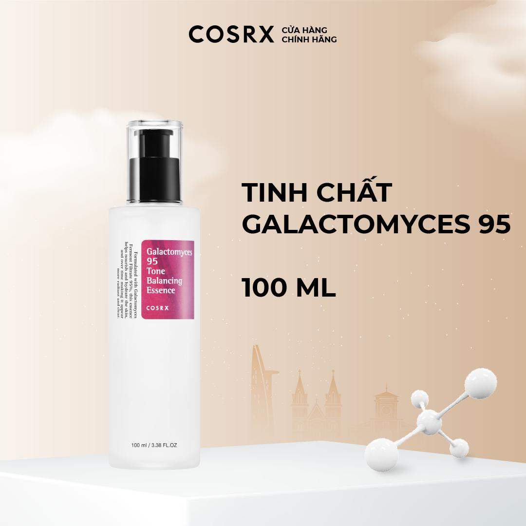 Tinh chất làm sáng da thu nhỏ lỗ chân lông COSRX Galactomyces 95 Tone Balancing Essence 100ml