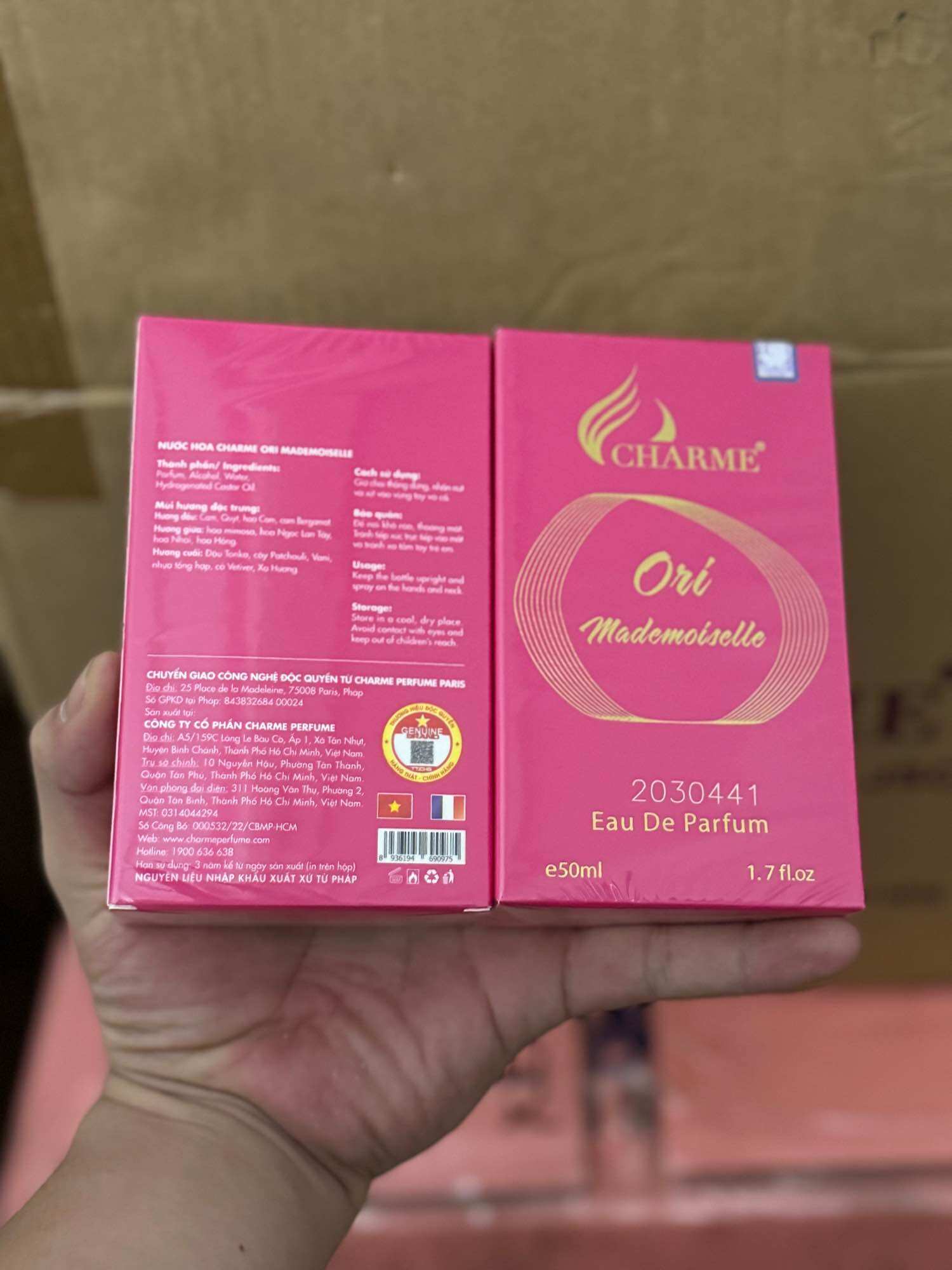 CHARME ORI Mademoiselle 50ml