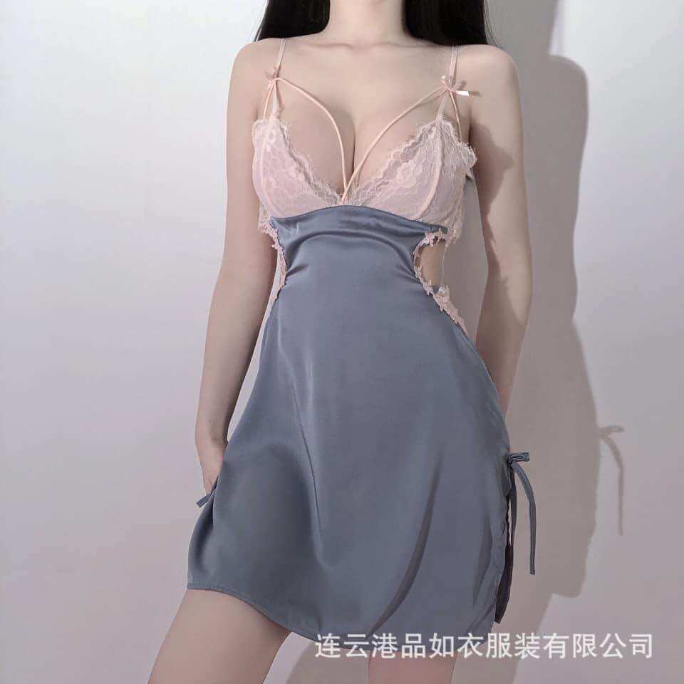 SALE OFF 140k - Đầm ngủ lụa quyến rũ