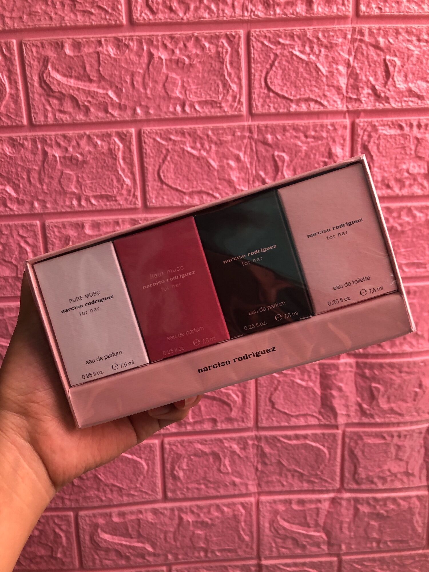 [Bill Pháp] Set nước hoa 4 mini Narciso for her 7,5ml/chai (4 chai x 7,5ml)