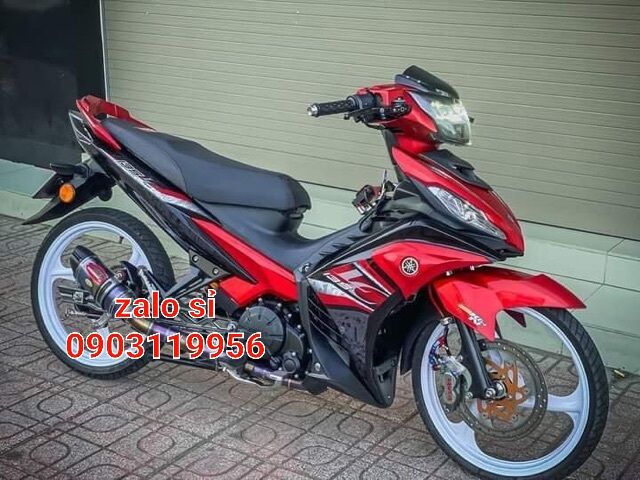 Tem rời exciter 135 đen đỏ lc