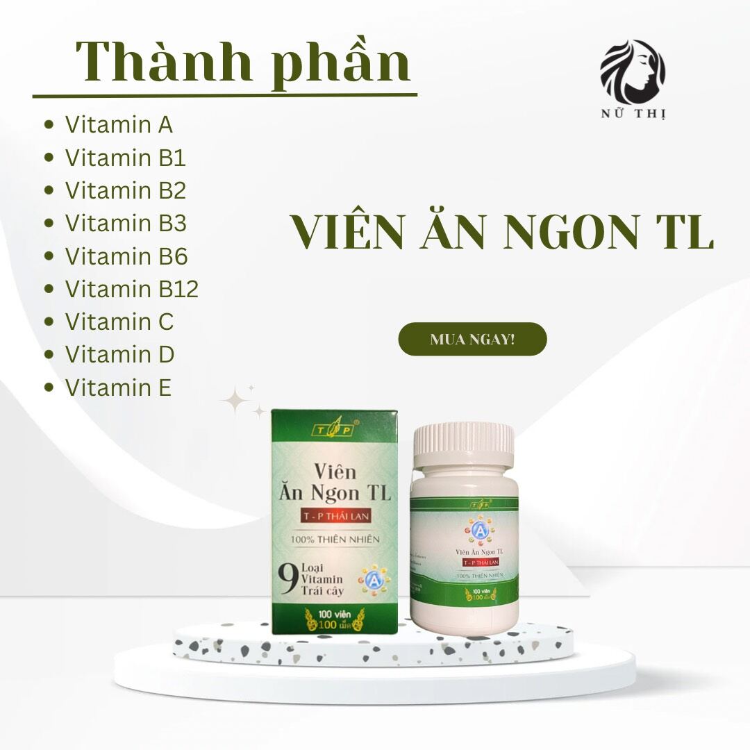 Viên ăn ngon tl tăng cân hộp lớn