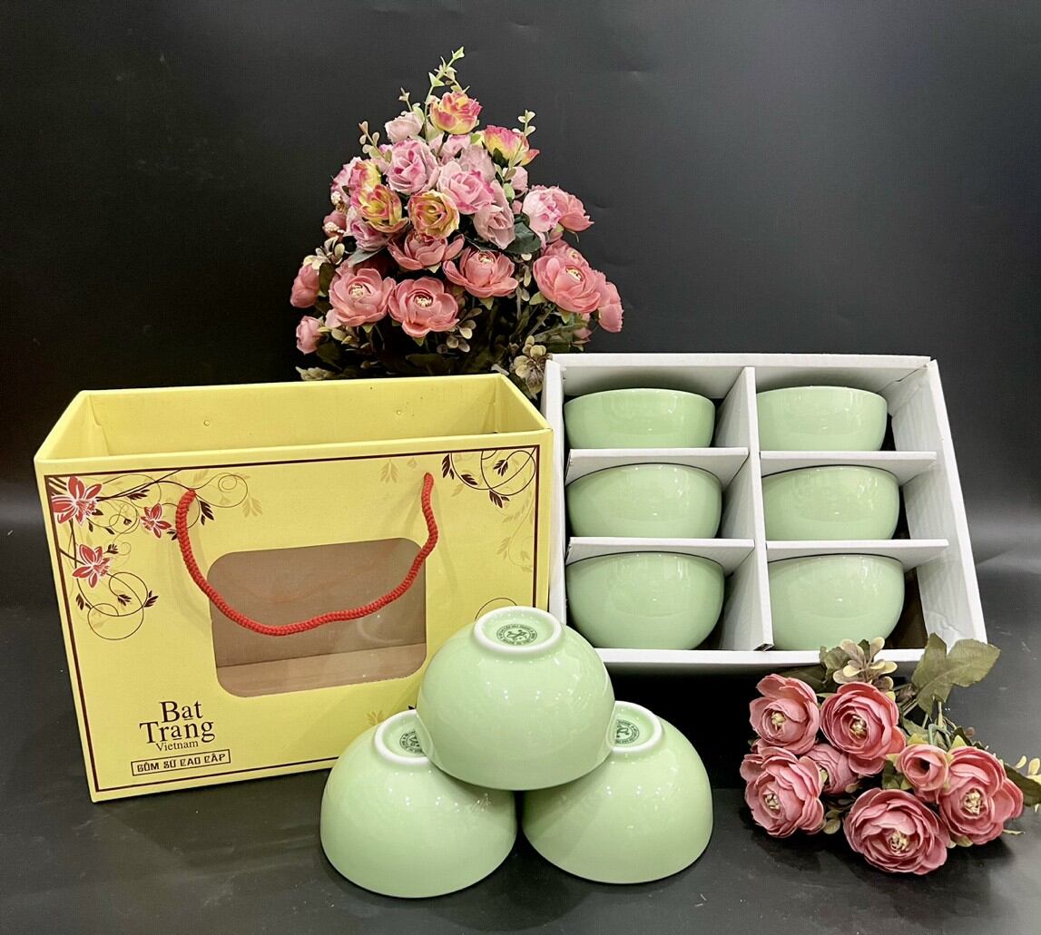 BỘ 6 BÁT ĂN CƠM BÁT TRÀNG