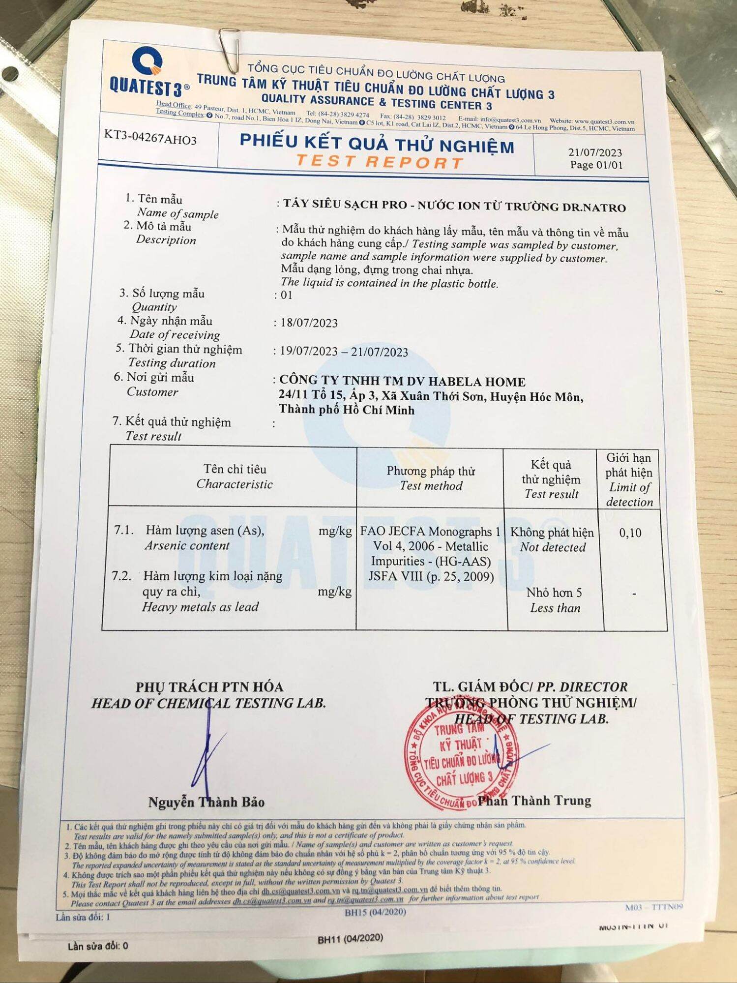 xịt tẩy đa năng dr.natro
