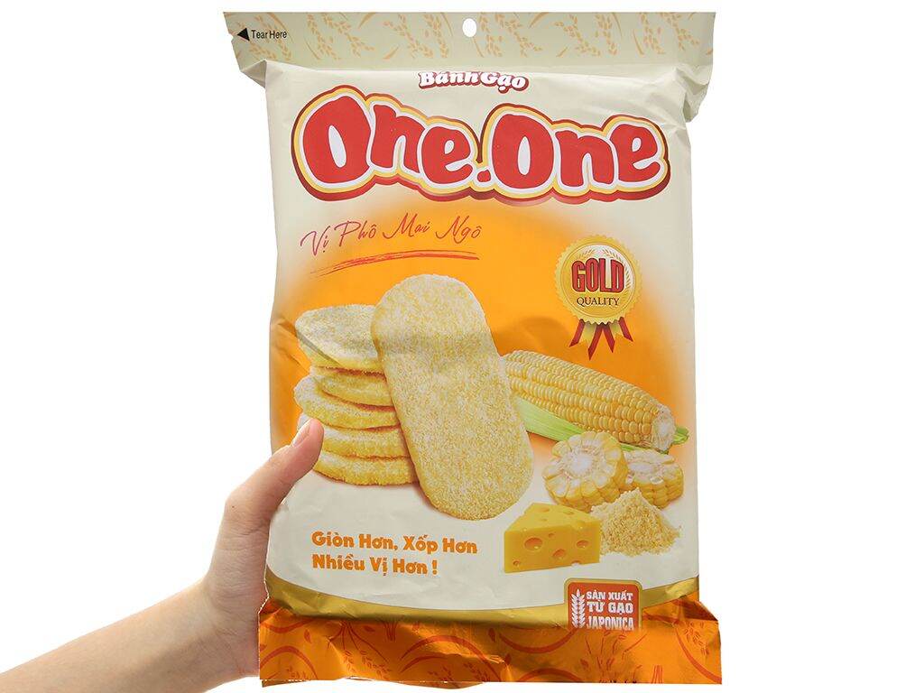 Bánh gạo One One vị ngô phomai
