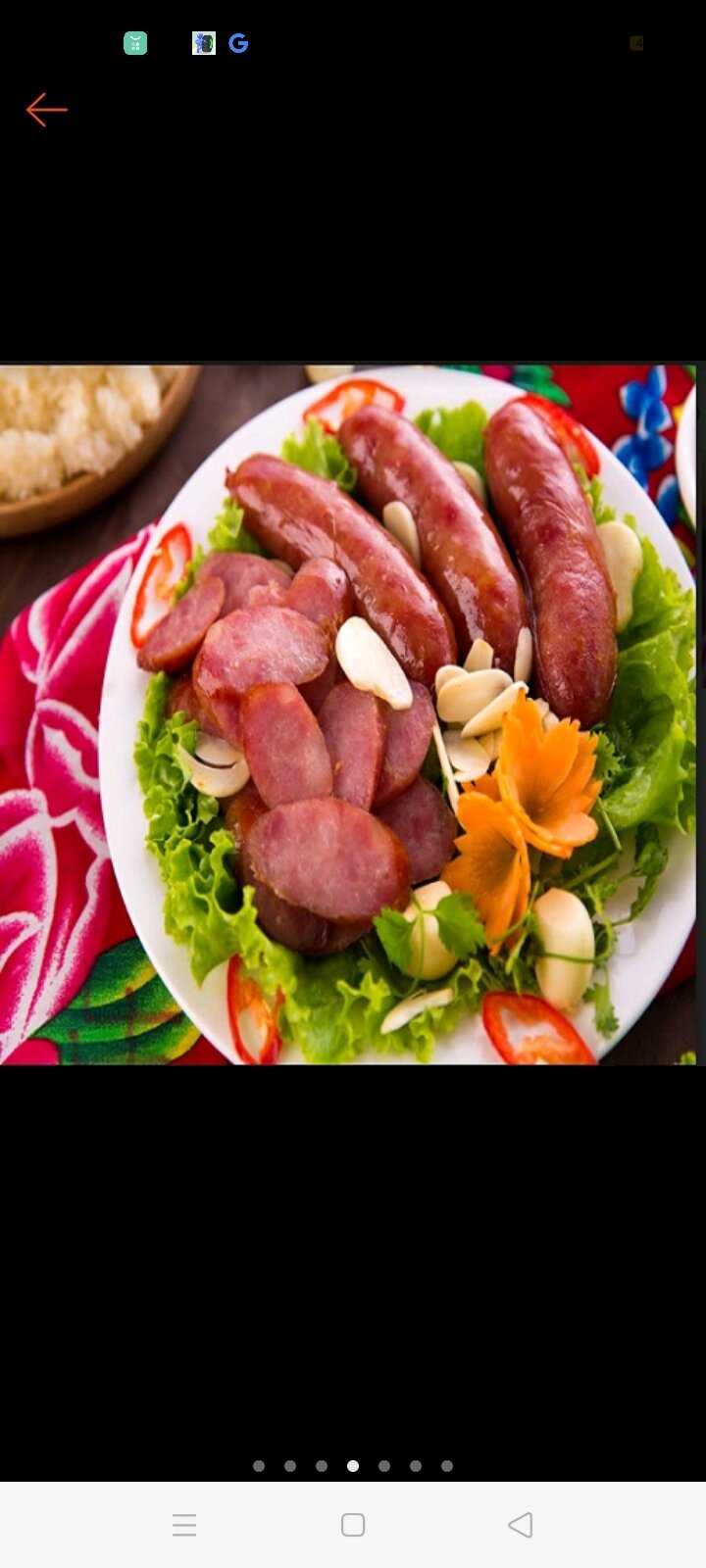 500g Lạp xưởng thơm ngon