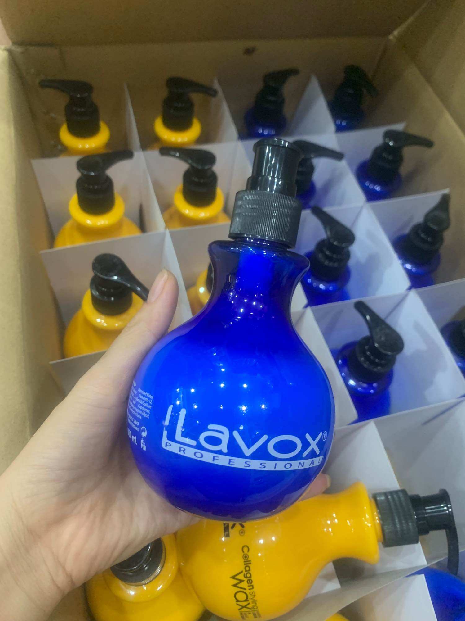 Wat tạo kiểu tóc bồng bềnh collagen lavox dành cho tóc uốn