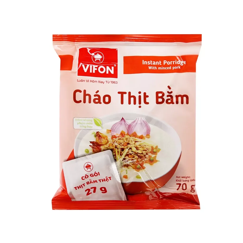 10 gói cháo thịt bằm vifon 70g