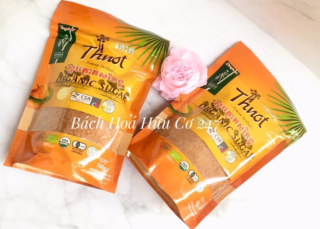 Đường thốt nốt hữu cơ Thái Lan - 500g