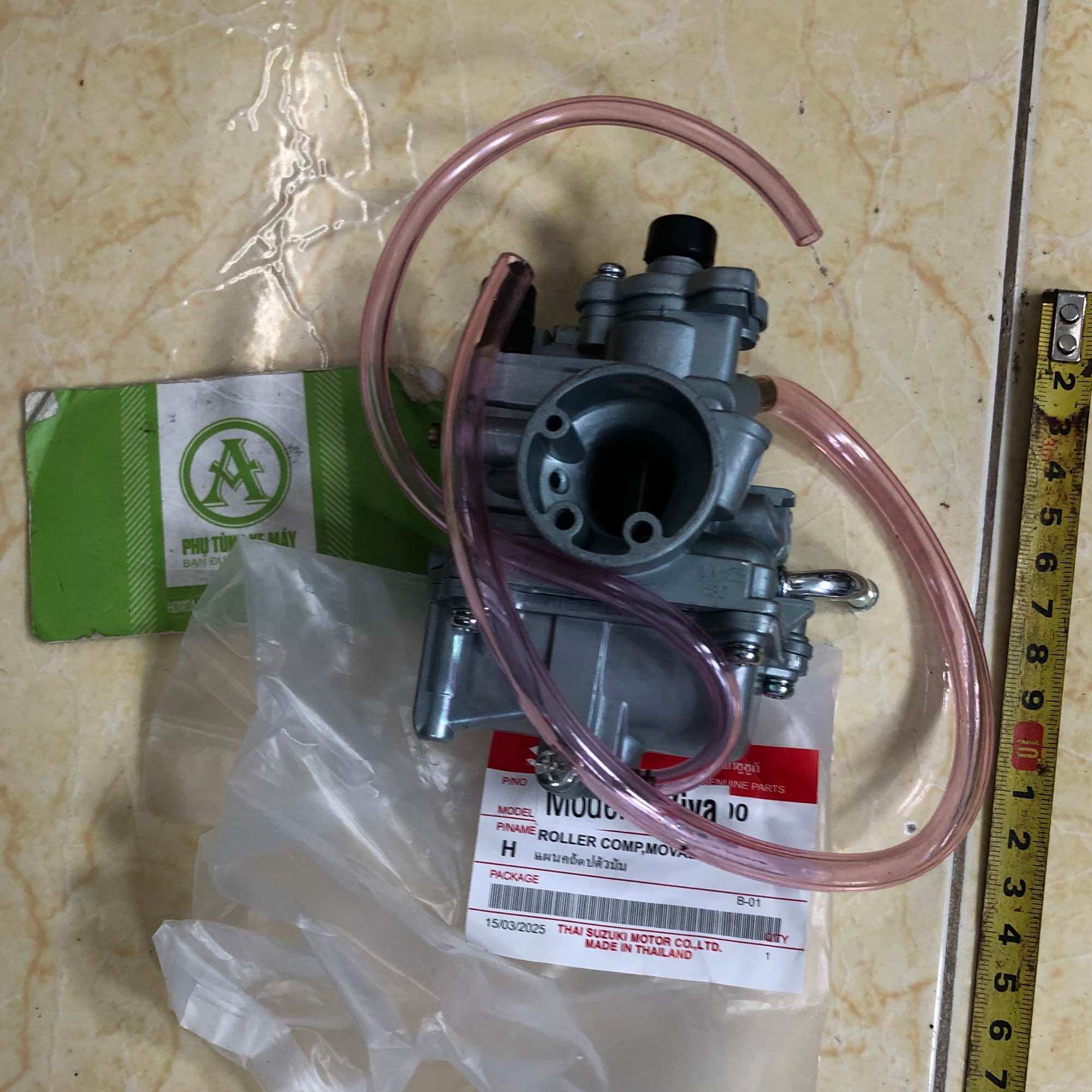 Bình xăng con xe máy Suzuki Viva 110cc