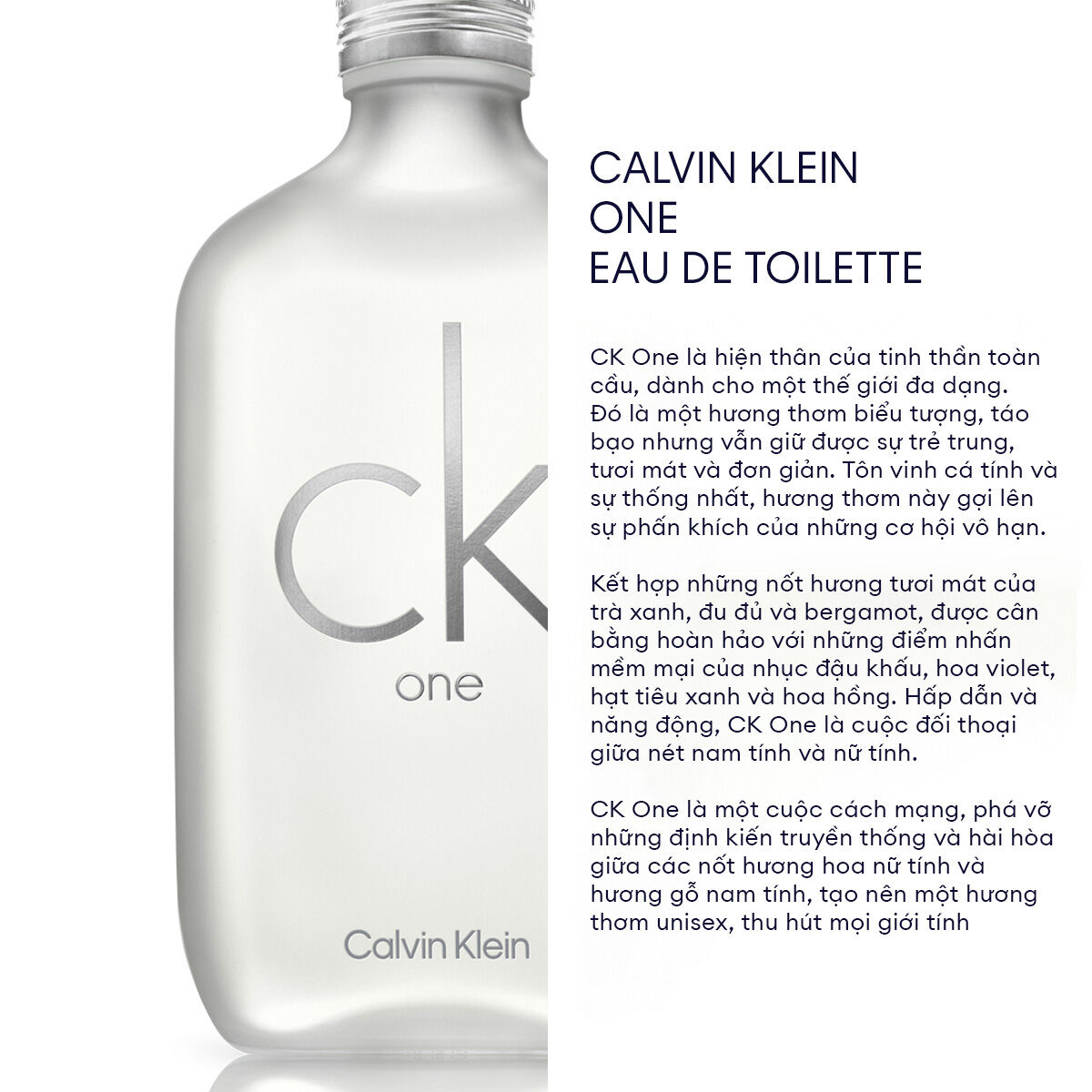 Nước Hoa Nam Nữ Calvin Klein CK One EDT 200ml