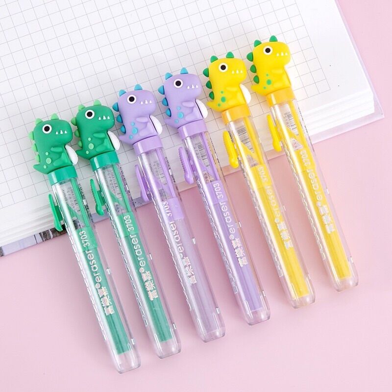 Gôm tẩy bút chì hoạt hình dễ thương sáng tạo khủng long cute - GT08