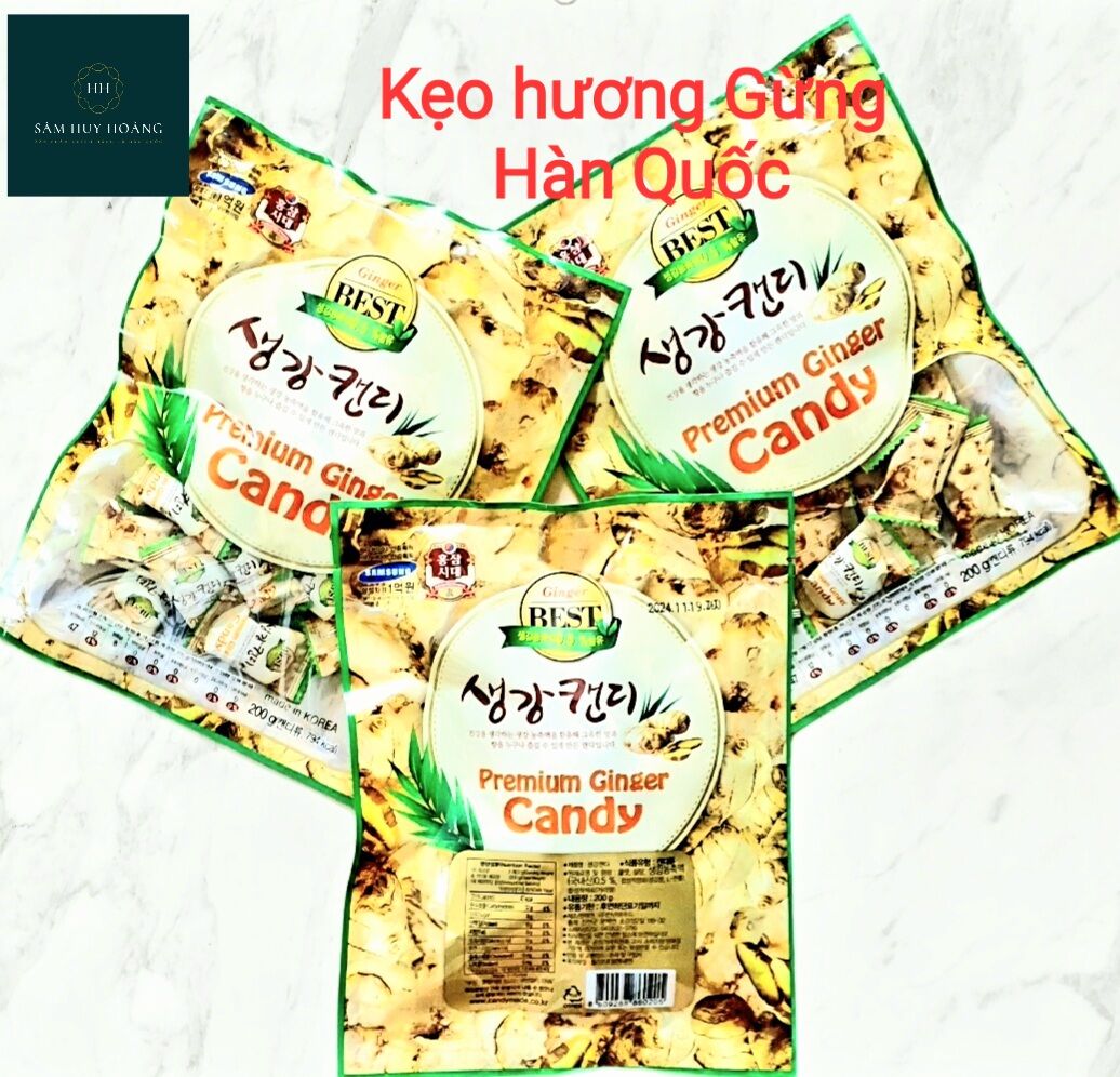 Kẹo Gừng Hàn Quốc (Gói 200G)