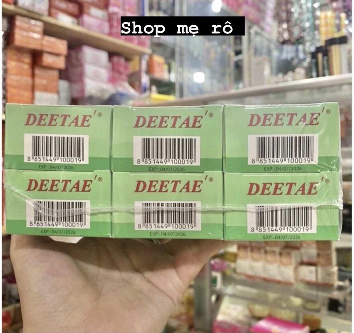 combo 6 hủ kem nha đam Thái Lan
