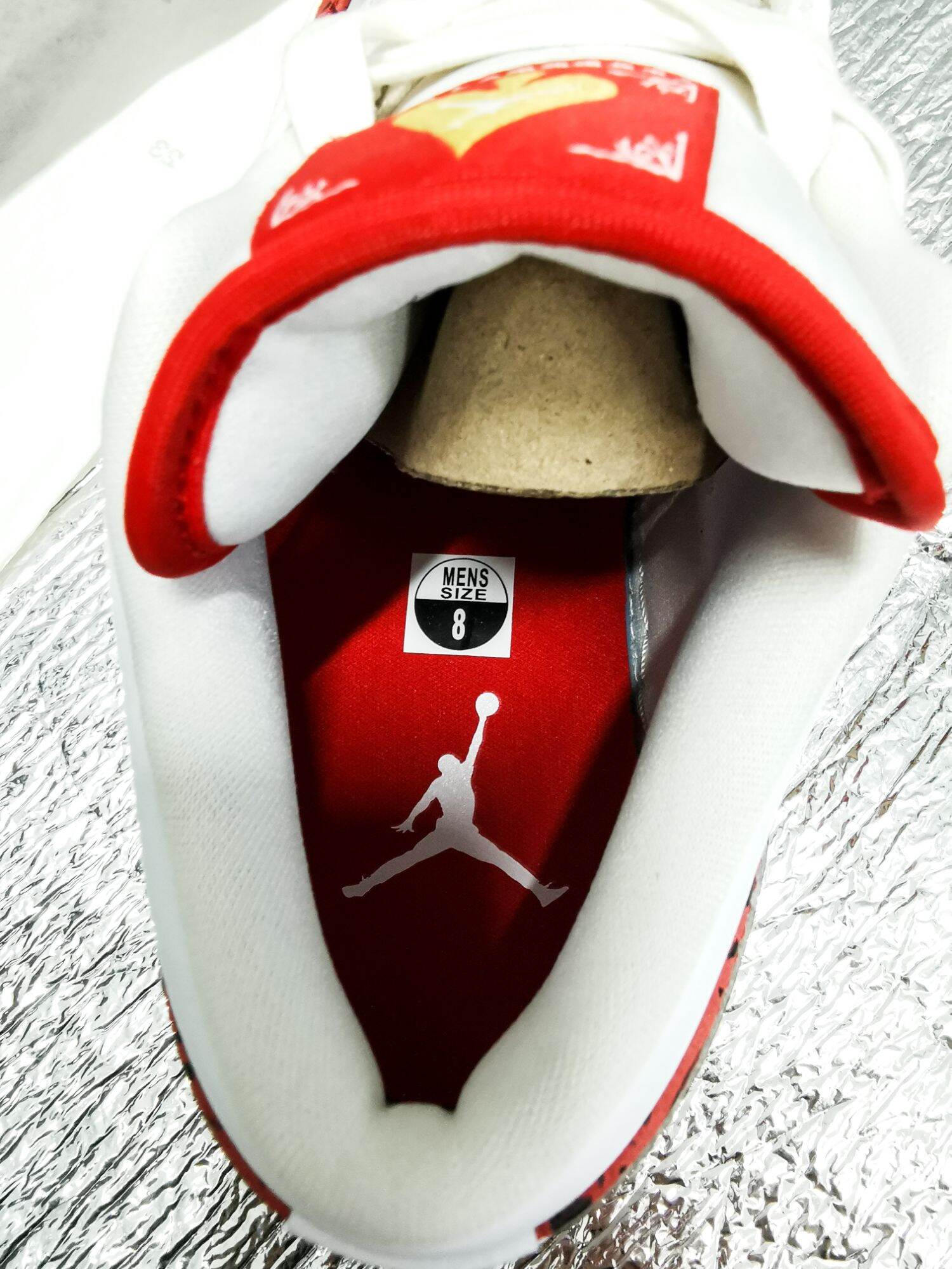 NIKE JORDAN 1 LOW SE 'SPADES' (LIMITED EDITION)