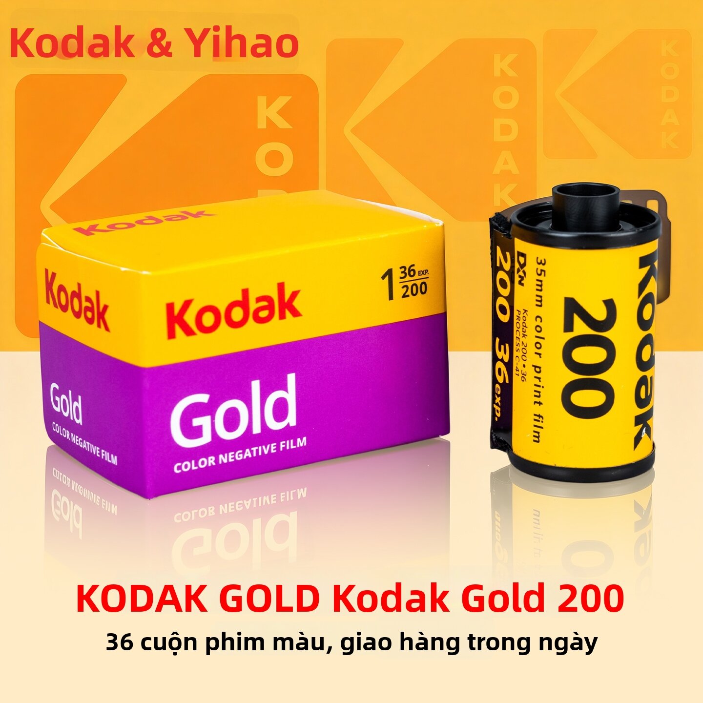 Phim Âm Bản 135 400 ISO