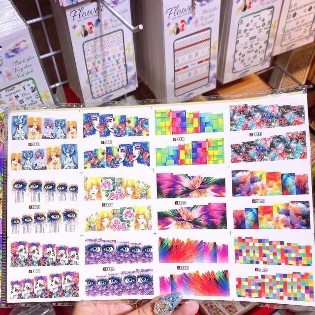 STICKER NƯỚC TẤM TO