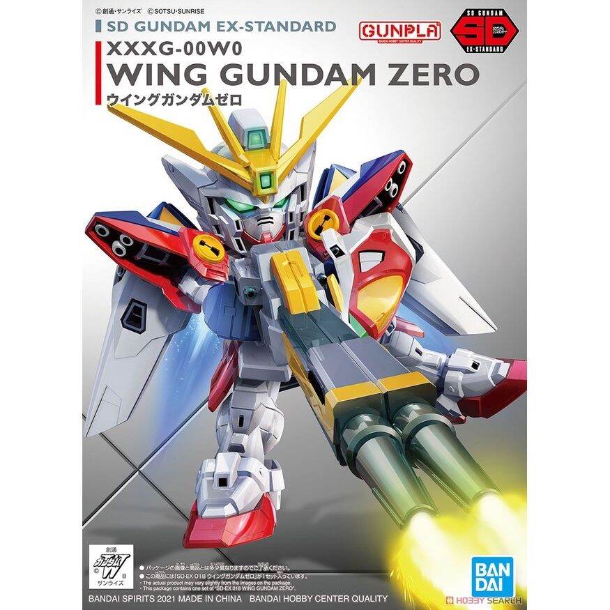 Mô hình sdex 018 gundam ex standard wing gundam zero