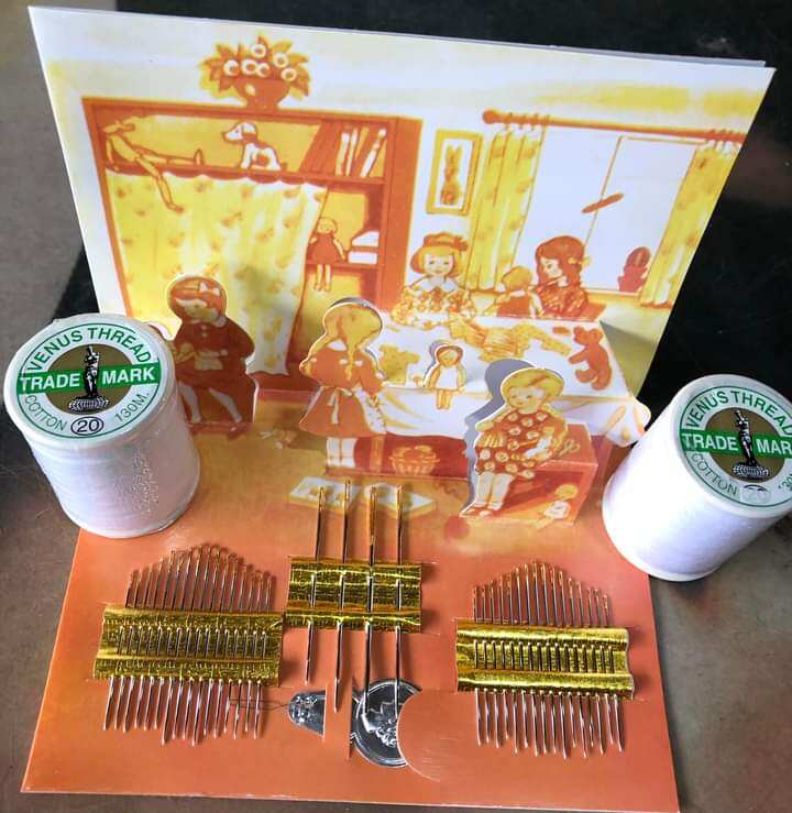 Bộ kim+1 cuộn chỉ thái gà chọi gà nòi gà đá gà tre