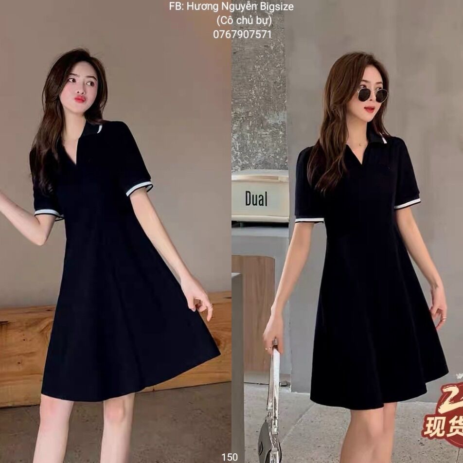 Bigsize dầm polo dáng suông a giá rẻ