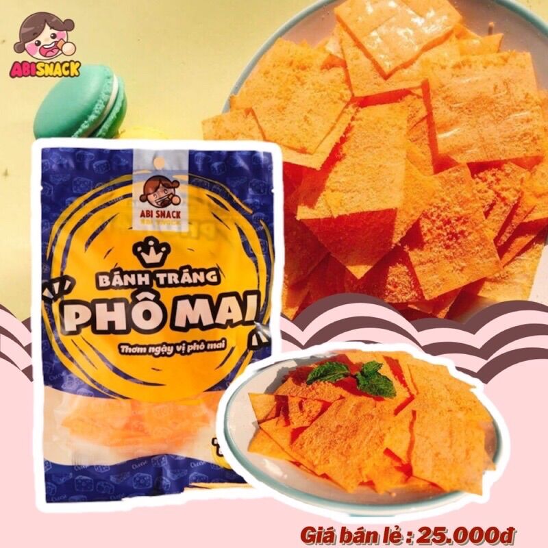BÁNH TRÁNG ABI - Phô mai béoooo