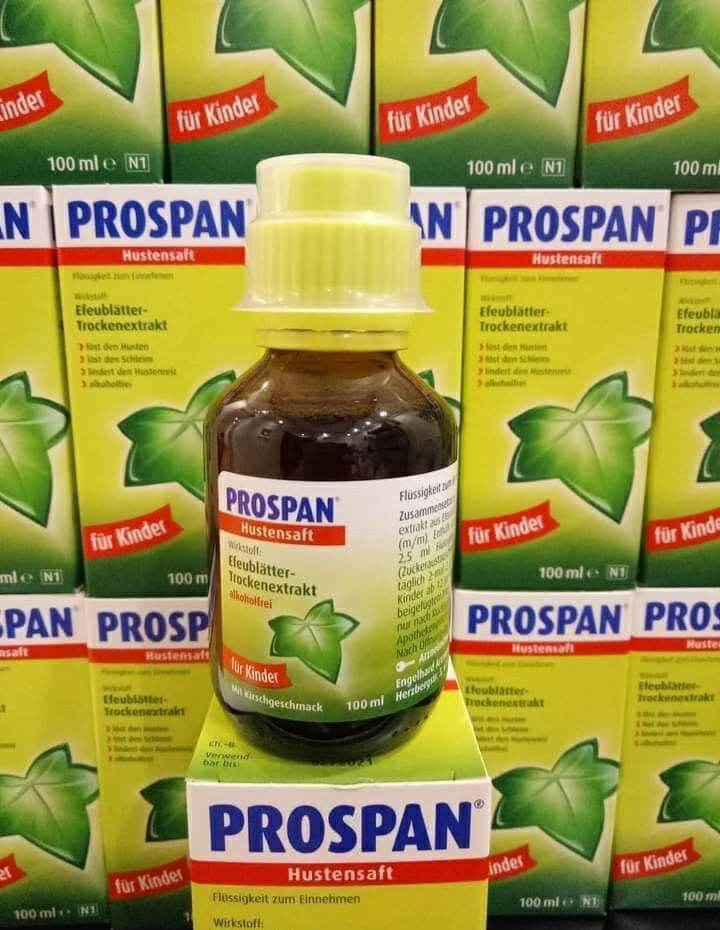Siro ho Prospan Đức 100ml - Siro ho long đờm