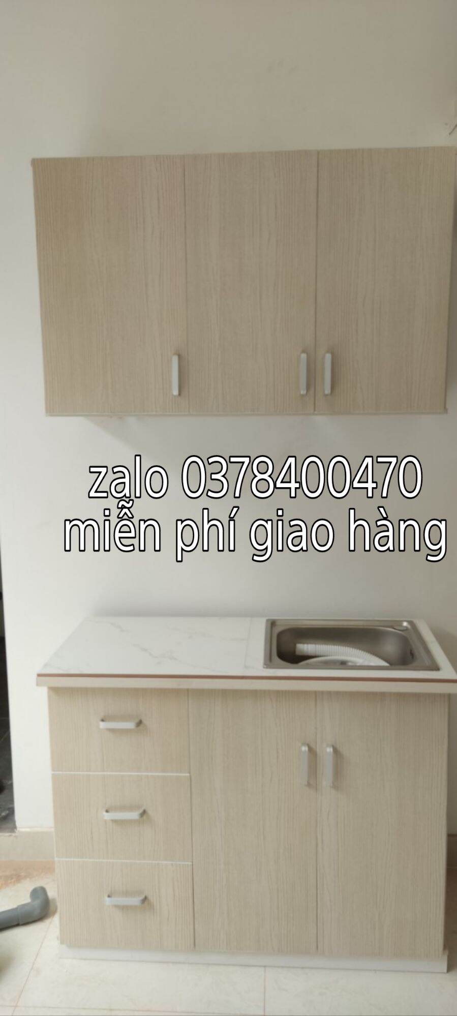 Tủ bếp nhựa đài loan