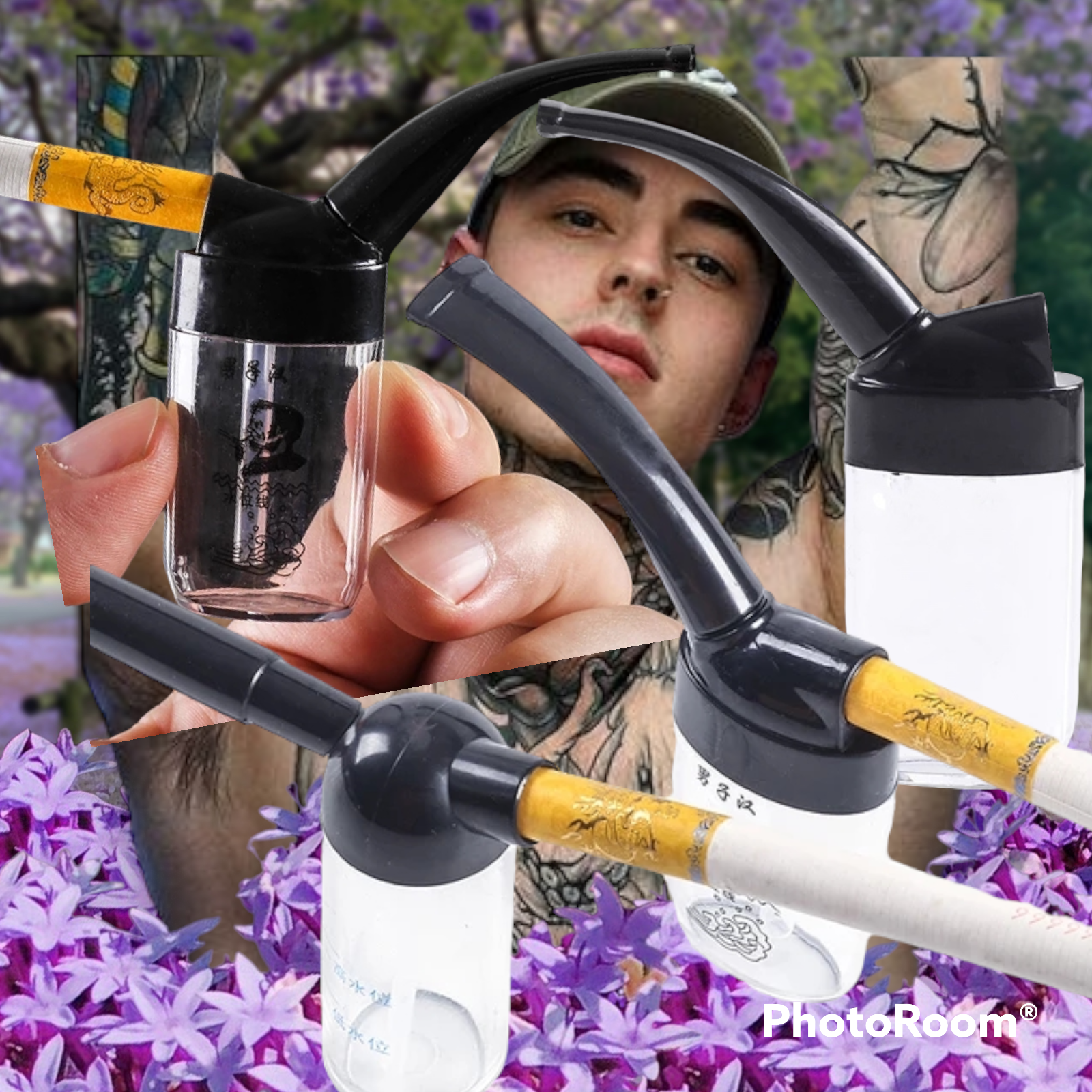 Bình lộc nước đem trắng,mini